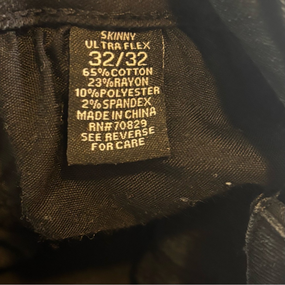 Rue21 Black Skinny Jeans Sleek Fit - Picture 2 of 5